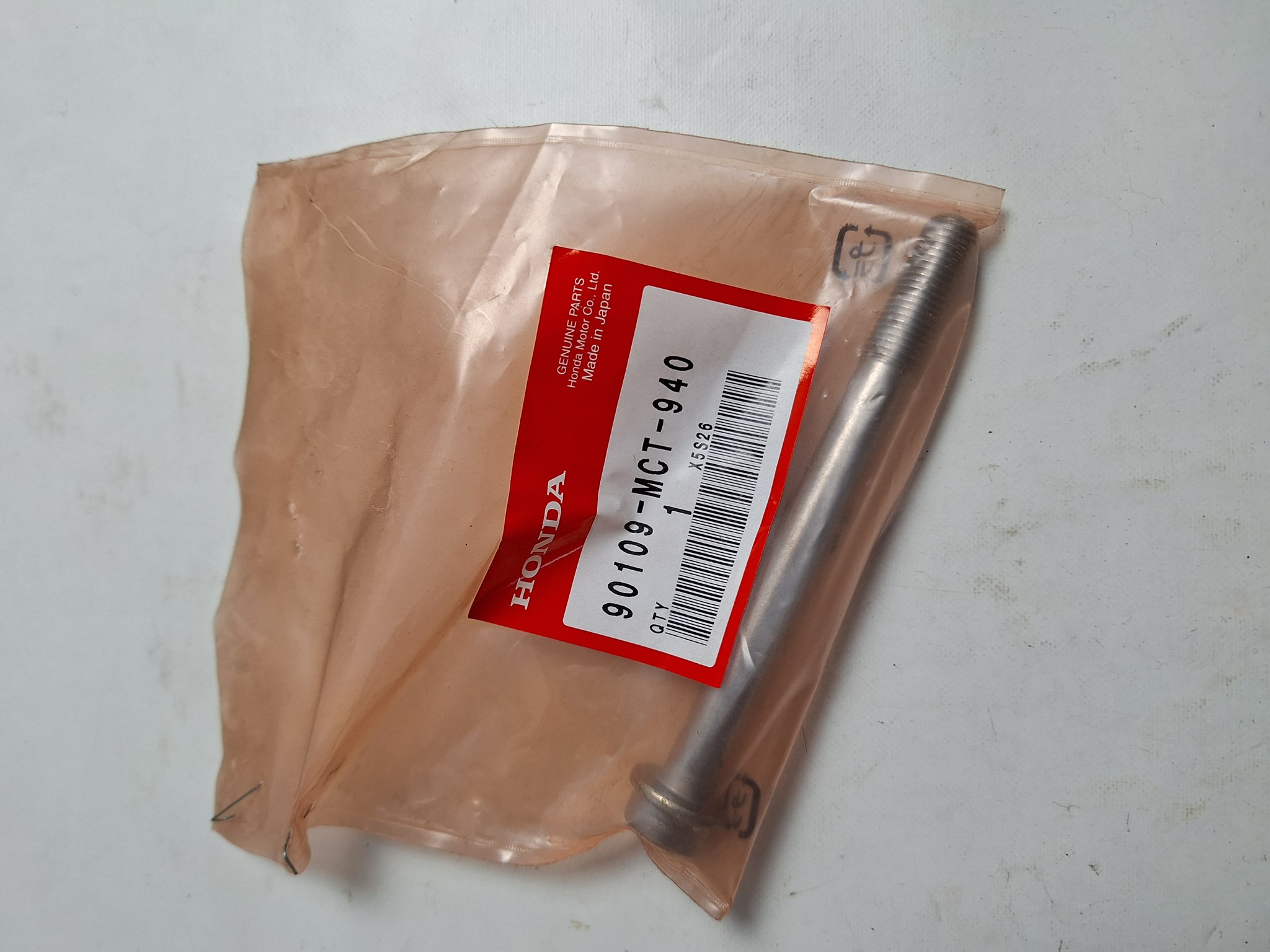 Picture of BOLT,TORX 10X110  90109-MCT-940  FJS600-1